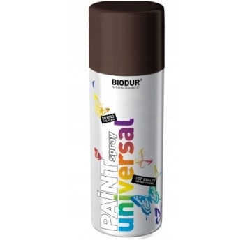 BIODUR SPRAY UNI. RAL8017 BRĄZ CZEKOLADOWY 400ml