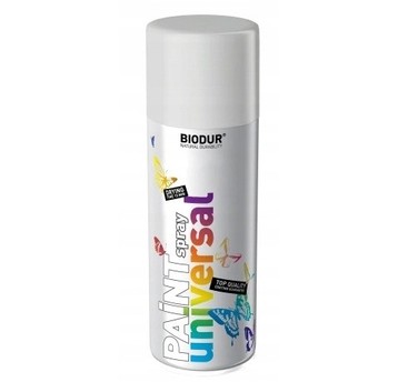 BIODUR SPRAY UNI. RAL9006 SREBRNY 400ml