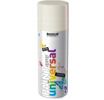 BIODUR SPRAY UNI. RAL9010 BIAŁY POŁYSK 400ml