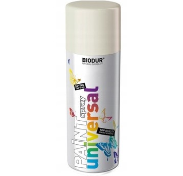 BIODUR SPRAY UNI. RAL9010 BIAŁY POŁYSK 400ml
