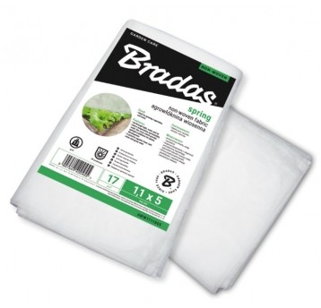 BRADAS AGROWŁÓKNINA 17g WIOSENNA BIAŁA 1,1X 5m