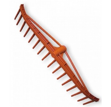 BRADAS GRABIE TRADYCYJNE PVC DO SIANA 16-ZĘBÓW