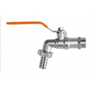 BRADAS KRAN KULOWY GZ 1/2" WYJCIE NA WĄŻ 1/2" MOS