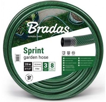 BRADAS WĄŻ OGRODOWY ZIELONY SPRINT 1/2" 50m