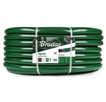 BRADAS WĄŻ OGRODOWY ZIELONY SPRINT 1" 50m