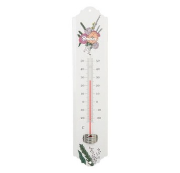 BRADAS WHITE LINE TERMOMETR ZEW. METALOWY 22cm