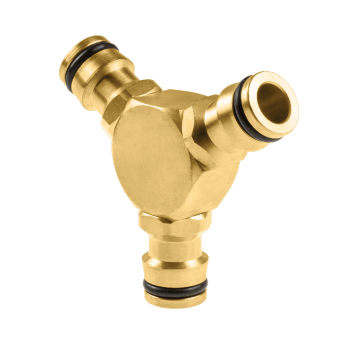 CELLFAST ŁĄCZNIK TRÓJNIK BRASS 52-845 MOSIĄDZ