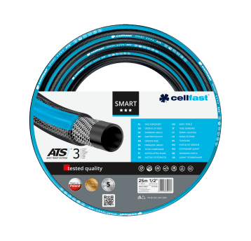 CELLFAST WĄŻ OGRODOWY SMART PRO ATS 1/2" 25m