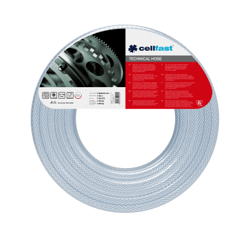 CELLFAST WĄŻ TECHNICZNY ZBROJONY 8mm 2,0mm (50m)