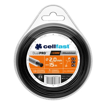 CELLFAST ŻYŁKA TNĄCA Z RDZENIEM DUAL PRO 2,0mm 15m