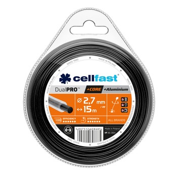 CELLFAST ŻYŁKA TNĄCA Z RDZENIEM DUAL PRO 2,7mm 15m