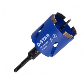 DISTAR OTWORNICA DIAM. 72mm DDS-W SDS+ T-CONCRETE
