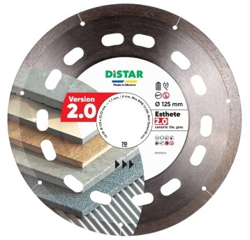 DISTAR TARCZA DIAM 125x1,1 ESTHETE 1A1R