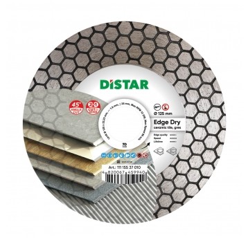 DISTAR TARCZA DIAM 125x1,6x25 CIĘC-SZLIF EDGE DRY