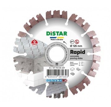 DISTAR TARCZA DIAM 125x2,0/1,2x10x22,23 RAPID