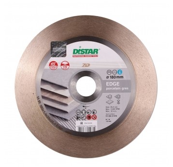 DISTAR TARCZA DIAM 180x1.4X25,4 EDGE PORCELAIN GR