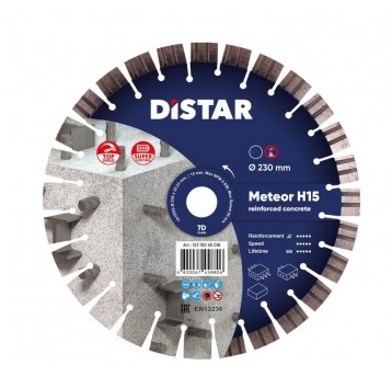 DISTAR TARCZA DIAM 230x2,6/1,6x15x22,23-28 METEOR