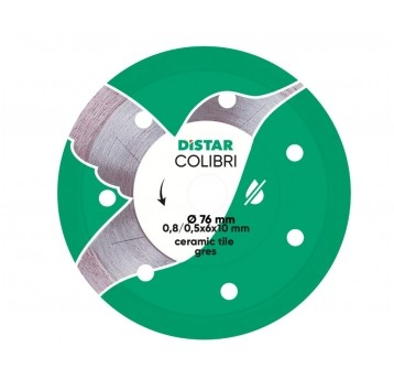 DISTAR TARCZA DIAM 76x0,8X6X10H 1A1R COLIBRI