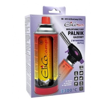 ELICO PALNIK NA KARTUSZ PIEZO RK-3013+GAZ 220g