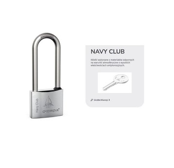 GERDA KŁÓDKA NIERDZEWNA NAVY CLUB KCNP 40H70 P.WYD