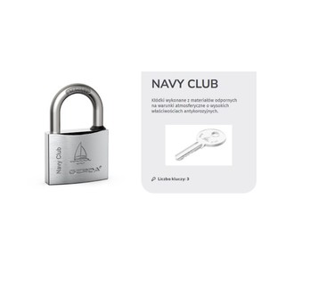 GERDA KŁÓDKA NIERDZEWNA NAVY CLUB KCNP 60