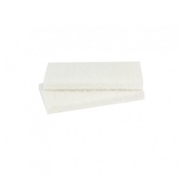 KUBALA PODKŁAD WŁÓKNINA 120X250mm BIAŁE 2szt 0362