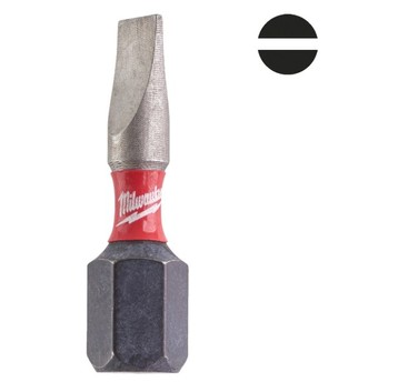 MILWAUKEE GROT PŁASKI 0.8x5.5 SHOCKWAVE 3szt