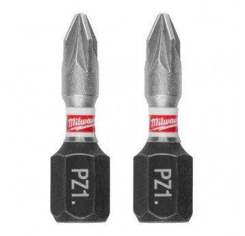 MILWAUKEE GROT PZ1 25mm SHOCKWAVE 3szt.
