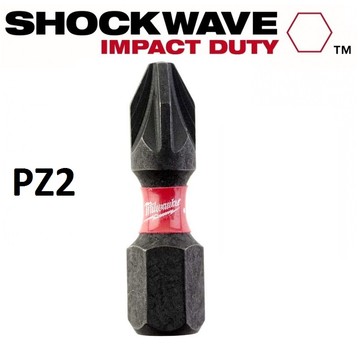 MILWAUKEE GROT PZ2 25mm SHOCKWAVE