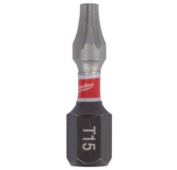 MILWAUKEE GROT TORX BO TX15 SHOCKWAVE 3szt