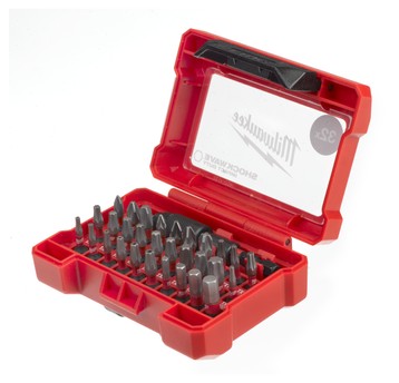 MILWAUKEE KOMPLET BITÓW SHOCKWAVE 32szt 4932464240