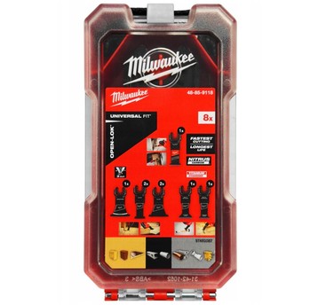MILWAUKEE KOMPLET BRZESZCZOTÓW MULTITOOL 8szt