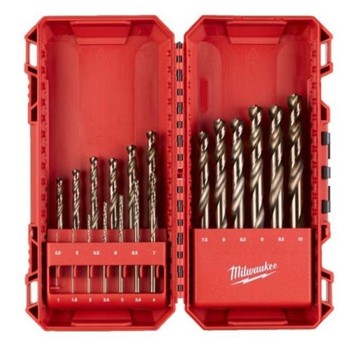 MILWAUKEE KOMPLET WIERTEŁ KOBALT HSS-CO SET 19szt