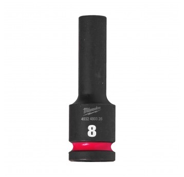MILWAUKEE NASADKA UDAROWA 1/2" 8mm DŁUGA