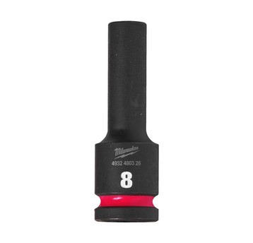 MILWAUKEE NASADKA UDAROWA 1/2" 8mm DŁUGA