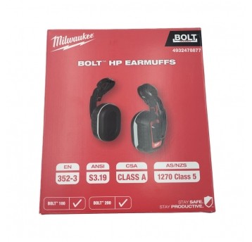 MILWAUKEE NAUSZNIKI DO KASKU BOLT 4932478877