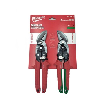 MILWAUKEE NOŻYCE DO BLACHY 2szt 4932499017