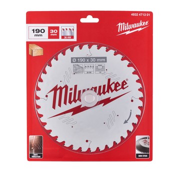 MILWAUKEE PIŁA TARCZOWA 190mm 54z ALU 4932471303