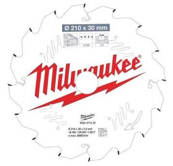 MILWAUKEE PIŁA TARCZOWA 210mm 16z ATB 4932471324