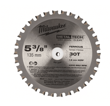 MILWAUKEE PIŁA TARCZOWA DO METALU 165mm 48z