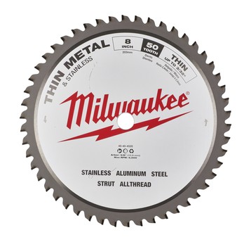 MILWAUKEE PIŁA TARCZOWA DO METALU 203mm 50z