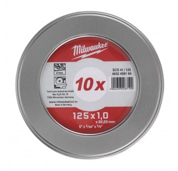 MILWAUKEE TARCZA 125X1X22,2 PRO+ opk. 10szt