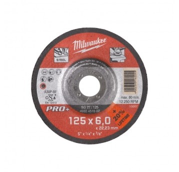 MILWAUKEE TARCZA 125X6 PRO+
