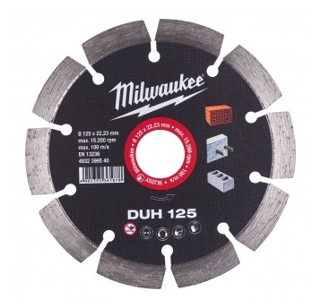 MILWAUKEE TARCZA DIAMENTOWA DUH 125mm