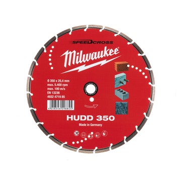 MILWAUKEE TARCZA DIAMENTOWA HUDD PREMIUM 350mm