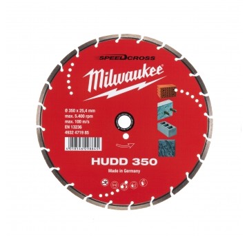 MILWAUKEE TARCZA DIAMENTOWA HUDD PREMIUM 350mm