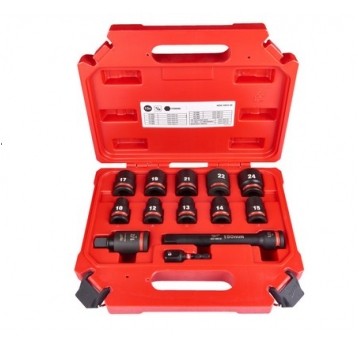MILWAUKEE ZESTAW NASADEK UDAROWYCH 1/2" 13szt.