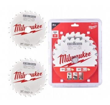 MILWAUKEE ZESTAW TARCZ 190x30 24z 4932479804