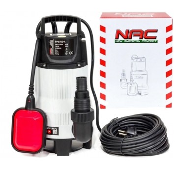 NAC POMPA DO WODY BRUDNEJ 750W 14000L/H SPE75D-L