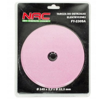 NAC TARCZA DO OSTRZENIA ŁAŃCUCHÓW 145X3.2X22 D145F